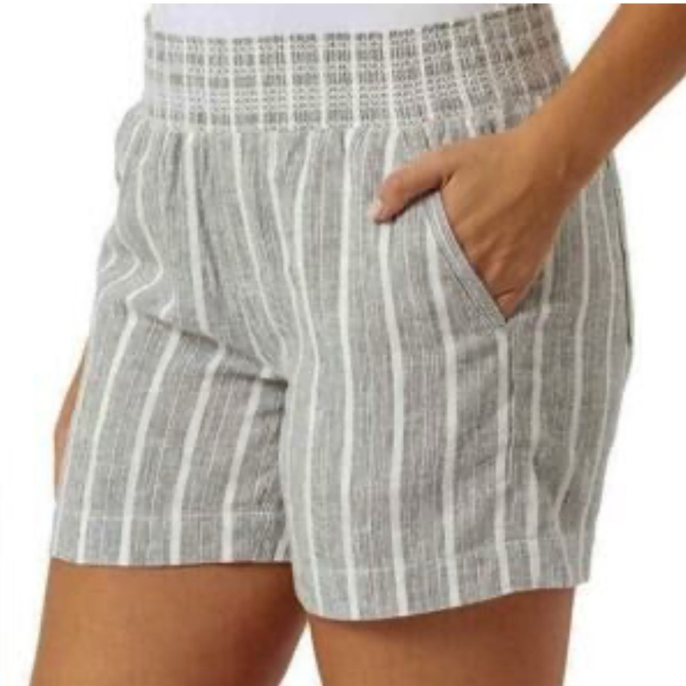 Briggs  Gray Striped Shorts